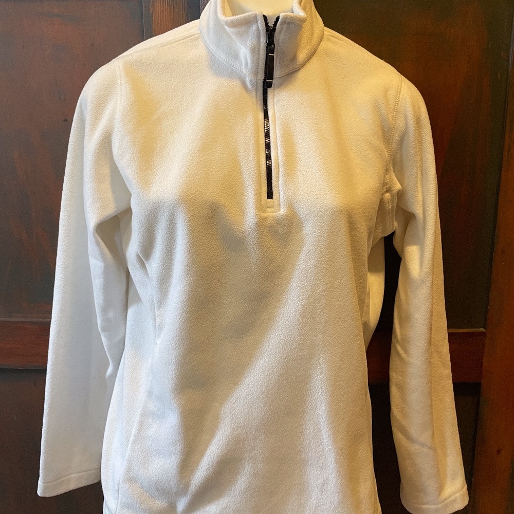 Lands End Fleese half zipper Pullover